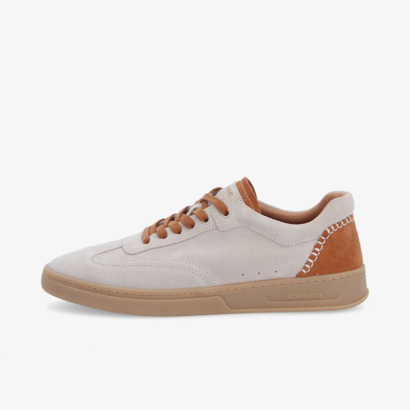 SAN MARINO SNEAKER M - SUEDE/SUEDE - BLANC CASSÉ/MARRON